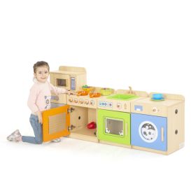 Spielmöbel Kühlschrank/ Mikrowelle-image