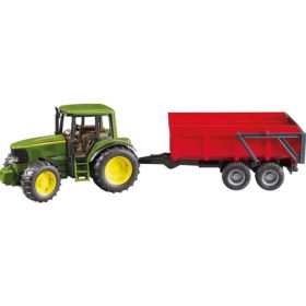 Bruder John Deere 6920 mit Wannenkippanhänger-image