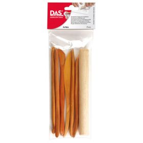 Modellierwerkzeug aus Holz, 7-teilig-image