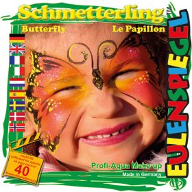 Schmink-Motiv Set Schmetterling-image