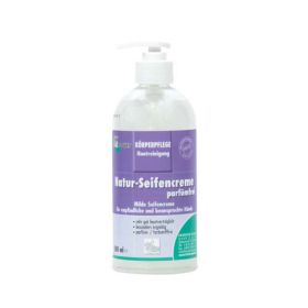 Natur- Seifencreme, parfümfrei, 500 ml in Spenderflasche-image