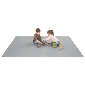 Rechteckiger Teppich - Grau-image