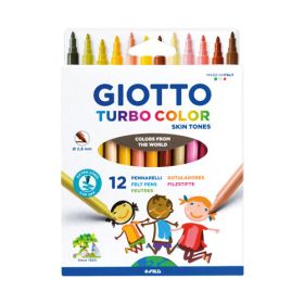 GIOTTO Turbo Color Skin Tones, 12 Stück-image