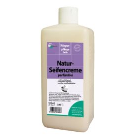 Euroflasche 500 ml, befüllt mit Seifencreme parfümfrei-image