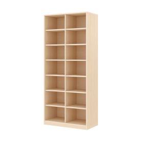 Regalschrank 180-80, 14 Fächer, mit Holzsockel-image