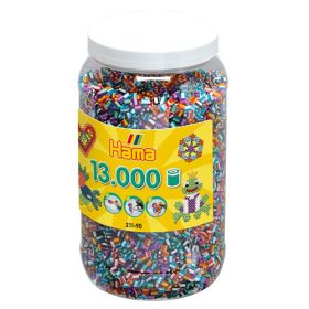 Bügelperlen Midi, Ø 5 mm, 13.000 Stk.-image